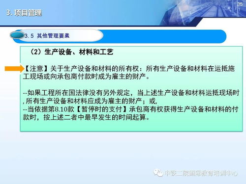 國際工程合同管理與造價管控 精品課件 一